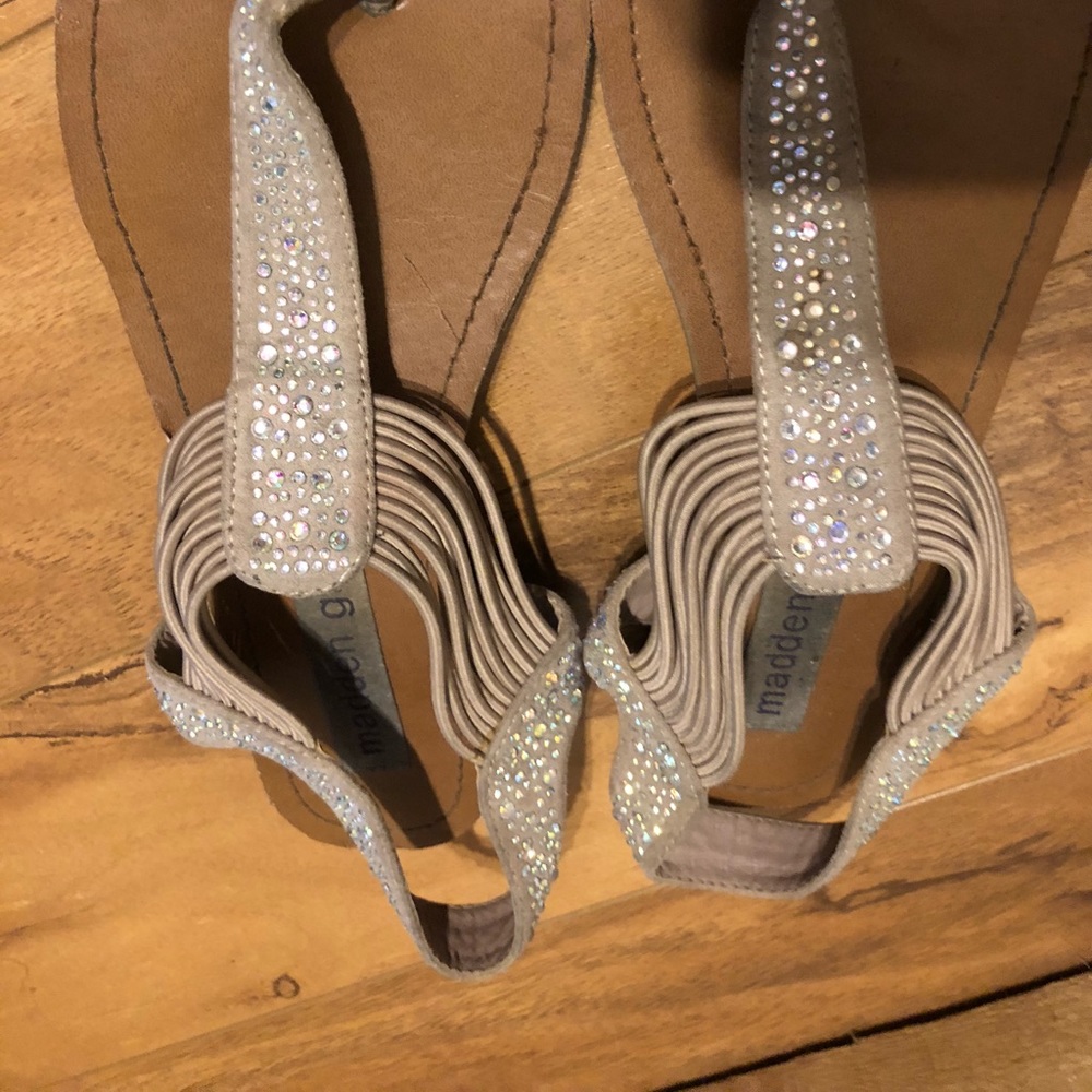 Cute sparkly sandals